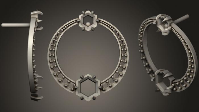 نموذج ثلاثي الأبعاد لآلة CNC مجوهرات مجوهرات 116